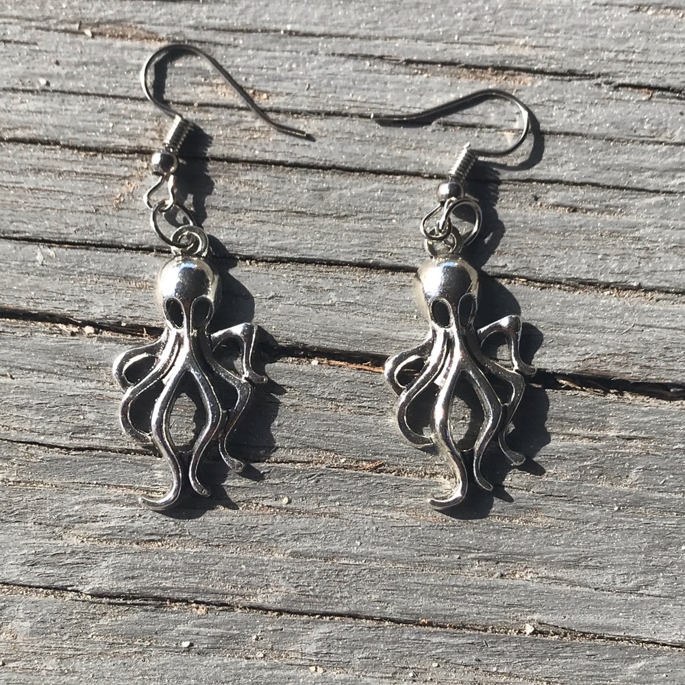 Octopus Earrings